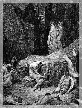 Inferno canto 29 versi 16-18 (Gustave Doré)