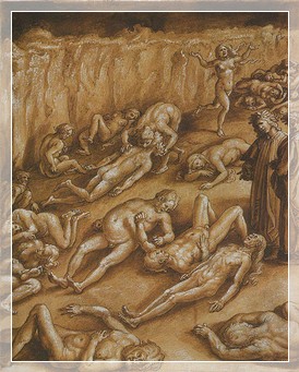 Inferno canto 30 versi 49-54 (Gustave Doré)