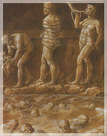 Inferno canto 32 versi 37-39 (Giovanni Stradano)