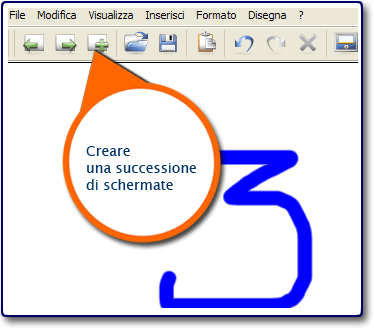 Creare una successione schermate