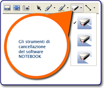 Strumenti cancellazione Notebbok