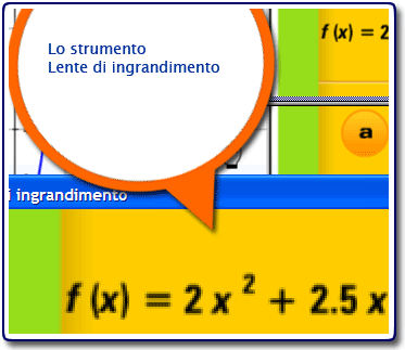 Strumento Lente di ingrandimento