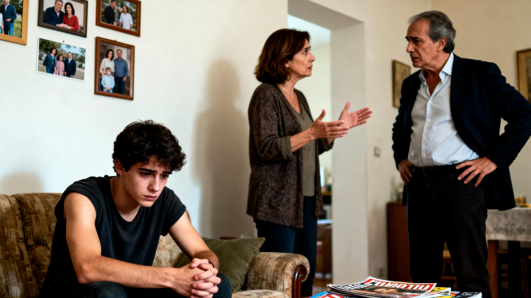 Giovane adulto che mostra dipendenza eccessiva dai genitori, faticando a sviluppare autonomia decisionale, economica ed emotiva nonostante l'età appropriata per l'indipendenza"